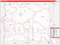 St. Croix, Wi Carrier Route Wall Map